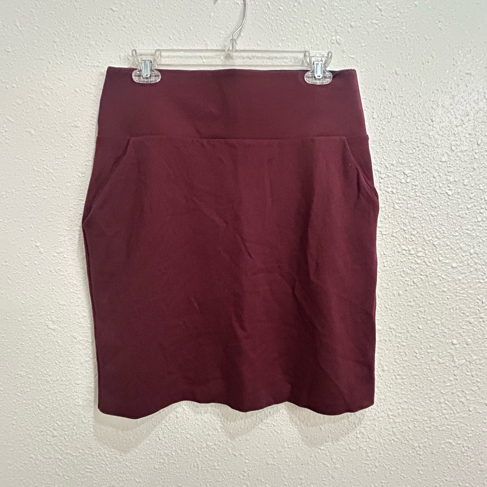 Apt. 9 Women's Burgundy Pencil Skirt